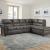 Lane Home Solutions Navigation Gray Living Room Sectional -Living Room Furniture combo240006