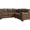 Signature Design By Ashley Bladen Coffee 2-Piece Faux Leather Sectional With Right-Facing Loveseat 2 Signature Design By Ashley Bladen Coffee 2-Piece Faux Leather Sectional With Right-Facing Loveseat -Living Room Furniture combo760019