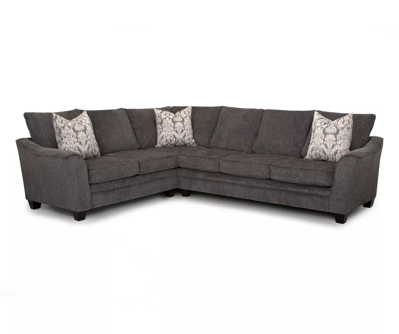 Broyhill Rotherton Dark Gray Sectional 3 Broyhill Rotherton Dark Gray Sectional