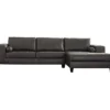 Signature Design By Ashley Nokomis Faux Leather Sectional With Right-Arm-Facing Chaise 2 Signature Design By Ashley Nokomis Faux Leather Sectional With Right-Arm-Facing Chaise -Living Room Furniture combo800021 1