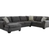 Signature Design By Ashley Ambee 3-Piece Sectional With Left-Facing Chaise 1 Signature Design By Ashley Ambee 3-Piece Sectional With Left-Facing Chaise -Living Room Furniture combo860014
