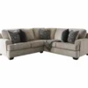 Signature Design By Ashley Bovarian Stone 2-Piece Sectional With Left-Facing Loveseat -Living Room Furniture combo860025