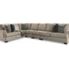 Signature Design By Ashley Bovarian Stone 4-Piece Sectional With Right-Facing Loveseat -Living Room Furniture combo860029