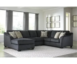Signature Design By Ashley Eltmann Slate 3-Piece Sectional With Left-Facing Chaise -Living Room Furniture combo860039 1
