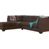 Signature Design By Ashley Maier Brown Sectional With Left-Facing Chaise 1 Signature Design By Ashley Maier Brown Sectional With Left-Facing Chaise -Living Room Furniture combo870016