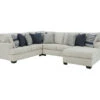 Signature Design By Ashley Lowder Stone 4-Piece Sectional With Right-Facing Chaise -Living Room Furniture combo870035