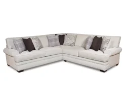 Griffin Menswear Gray Sectional