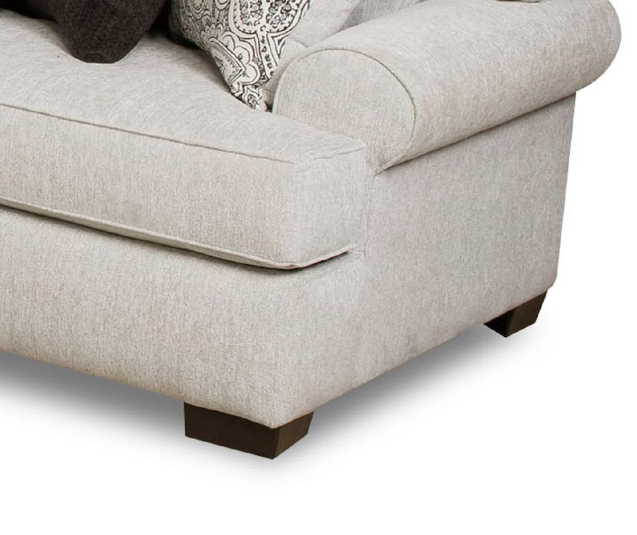 Griffin Menswear Gray Sectional 5 Griffin Menswear Gray Sectional - Image 3