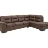 Signature Design By Ashley Maderla Brown Faux Leather Sectional 1 Signature Design By Ashley Maderla Brown Faux Leather Sectional -Living Room Furniture combo910004