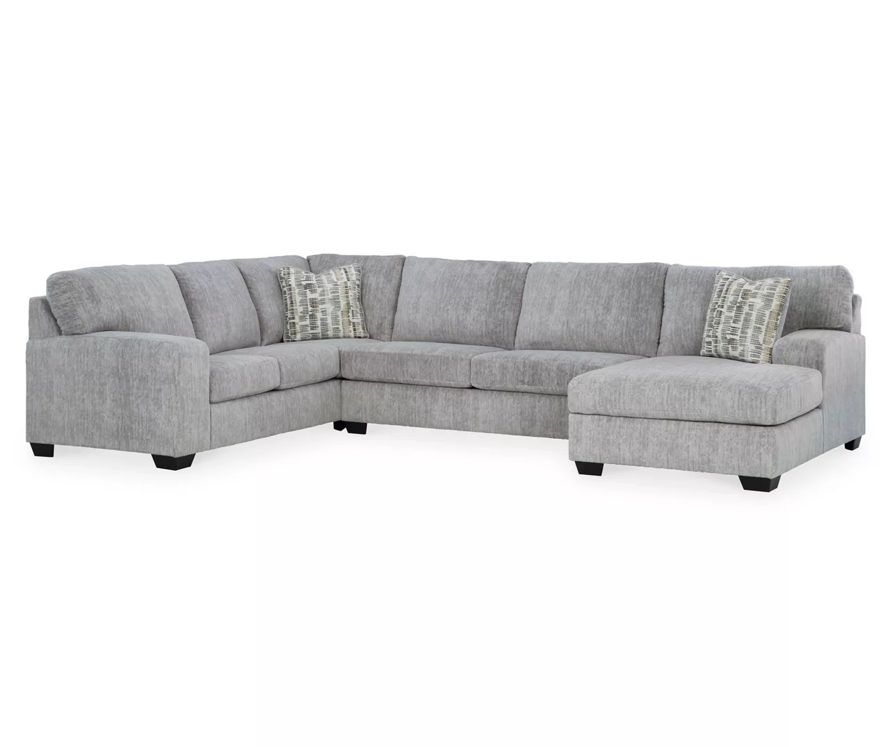 Broyhill Pembrey Pewter 3-Piece Sectional 3 Broyhill Pembrey Pewter 3-Piece Sectional